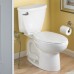 American Standard 3046.016.020 Compact Cadet-3 Elongated Toilet Bowl with Bolt Caps  White (Bowl Only) - B001A09USW